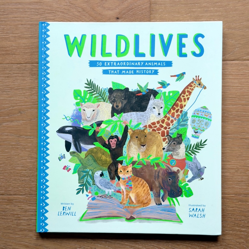 WILDLIVES Book of Illustrated Animal Stories